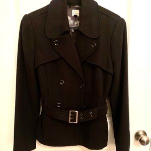 Wool Short Pea Coat